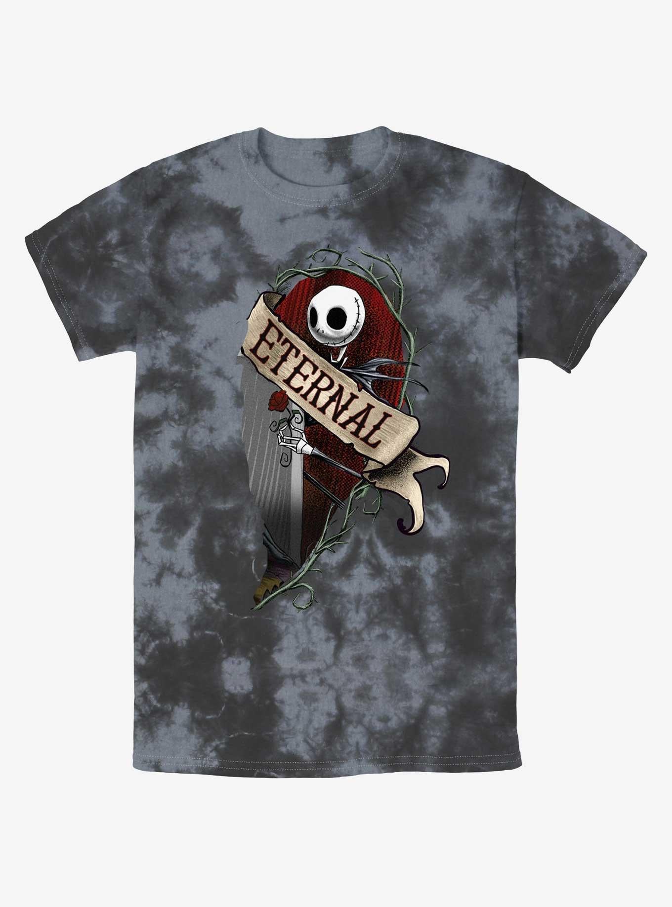 The Nightmare Before Christmas Jack Eternal Tie-Dye T-Shirt T-Shirt | Streetwear Vibe | Must-Have Style