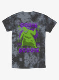 Disney The Nightmare Before Christmas Oogie Boogie Christmas Tie-Dye T-Shirt