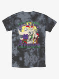 The Nightmare Before Christmas Season's Creepings Oogie Jack Sally Tie-Dye T-Shirt T-Shirt | Viral Style | Top Pick For Fans
