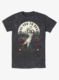 The Nightmare Before Christmas Jack Sally Love You To Death Mineral Wash T-Shirt T-Shirt | Exclusive Edition | Great Gift Idea