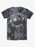 Disney The Nightmare Before Christmas Holiday Scares Vampire Teddy Tie-dye T-shirt | Trendy Graphic Tee | Casual Unisex T-shirt