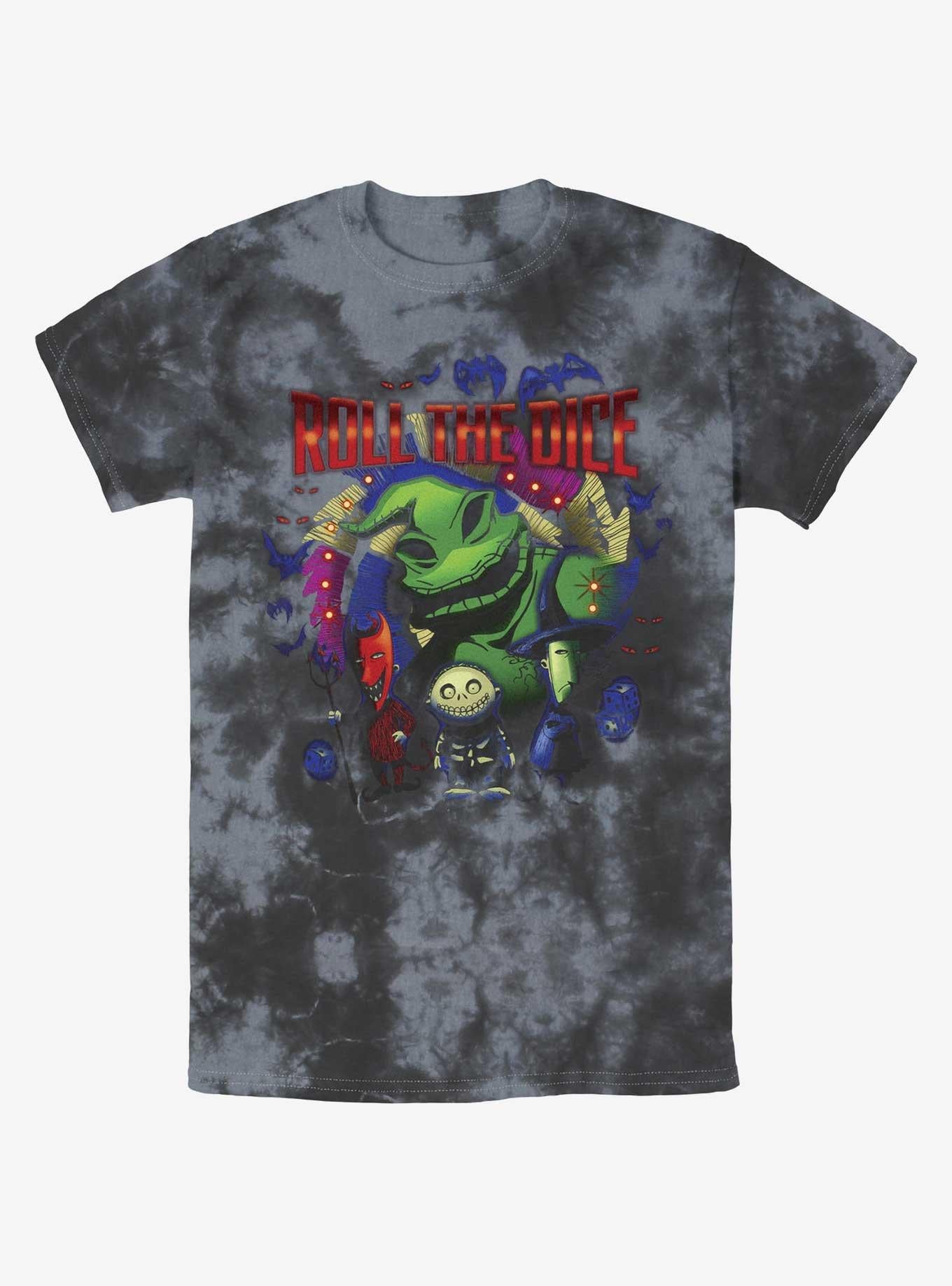The Nightmare Before Christmas Oogie Dice Tie-Dye T-Shirt T-Shirt | Trending Design | Trending Now
