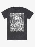 Disney The Nightmare Before Christmas Sally Scream Queen Mineral Wash T-Shirt T-Shirt | Aesthetic Graphic | Top Pick For Fans