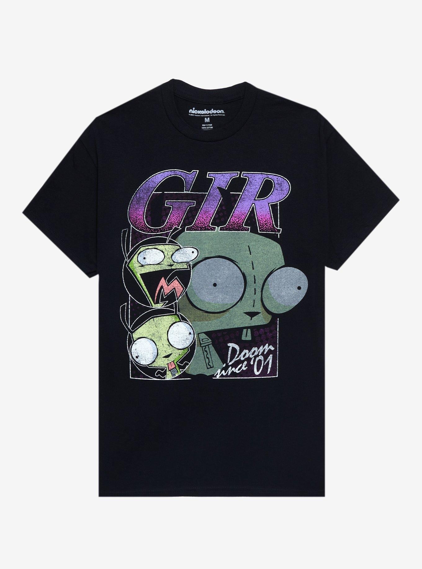 Invader Zim GIR Collage TShirt Graphic Tee | Graphic Tee | Unisex Shirt | Top Trending Fashion