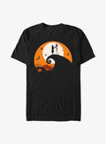 Disney The Nightmare Before Christmas Jack And Sally Haunt Hill T-Shirt T-Shirt | Aesthetic Graphic | Great Gift Idea