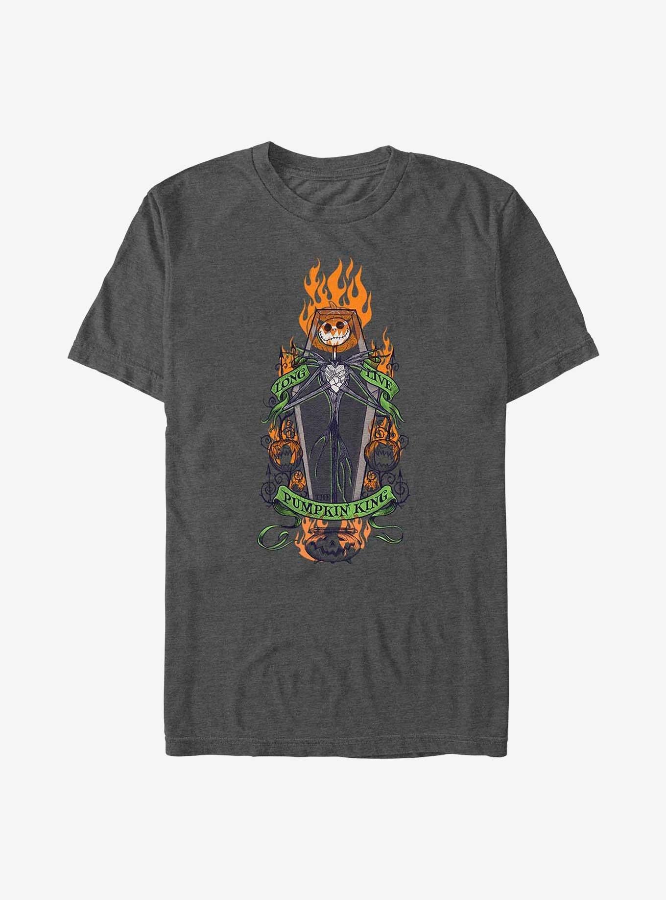 Disney The Nightmare Before Christmas Long Live Jack The Pumpkin King T-Shirt T-Shirt | Aesthetic Graphic | Must-Have Style