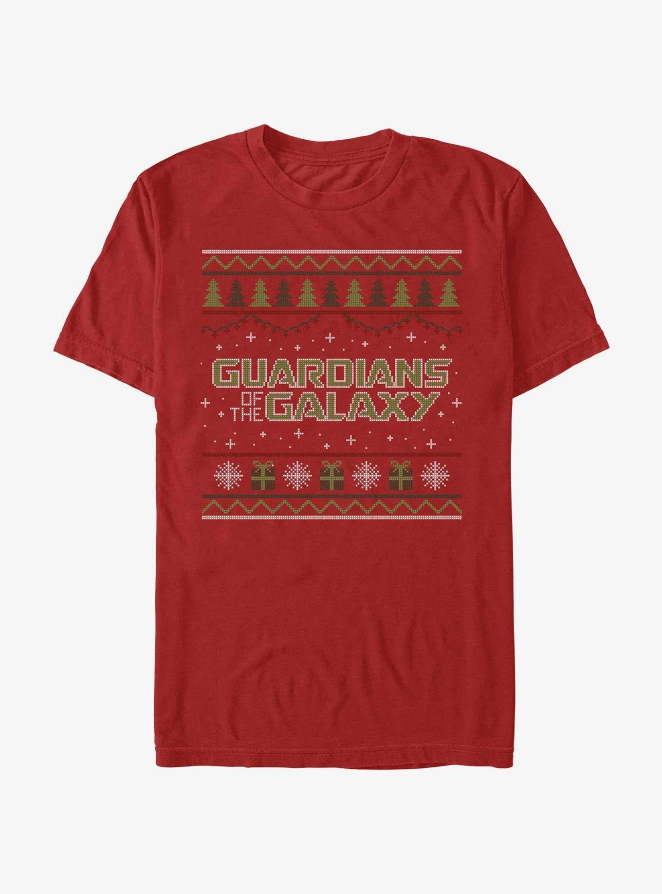 Marvel Guardians of the Galaxy Christmas Galaxy T-Shirt T-Shirt | Viral Style | Top Pick For Fans