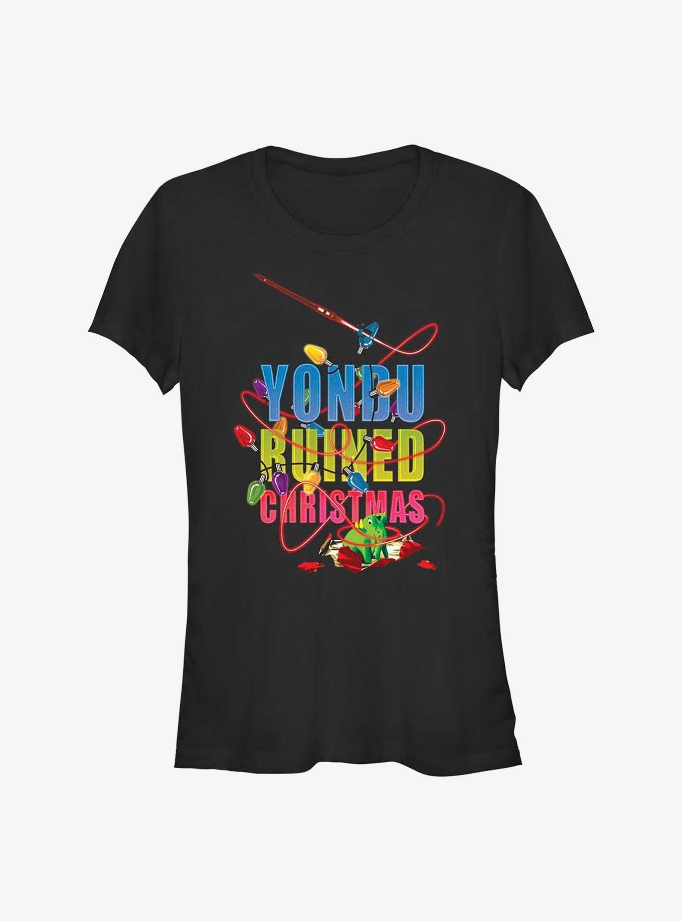 Marvel Guardians of the Galaxy Holiday Special Yondu Ruined Christmas Girls T-Shirt T-Shirt | Aesthetic Graphic | Great Gift Idea
