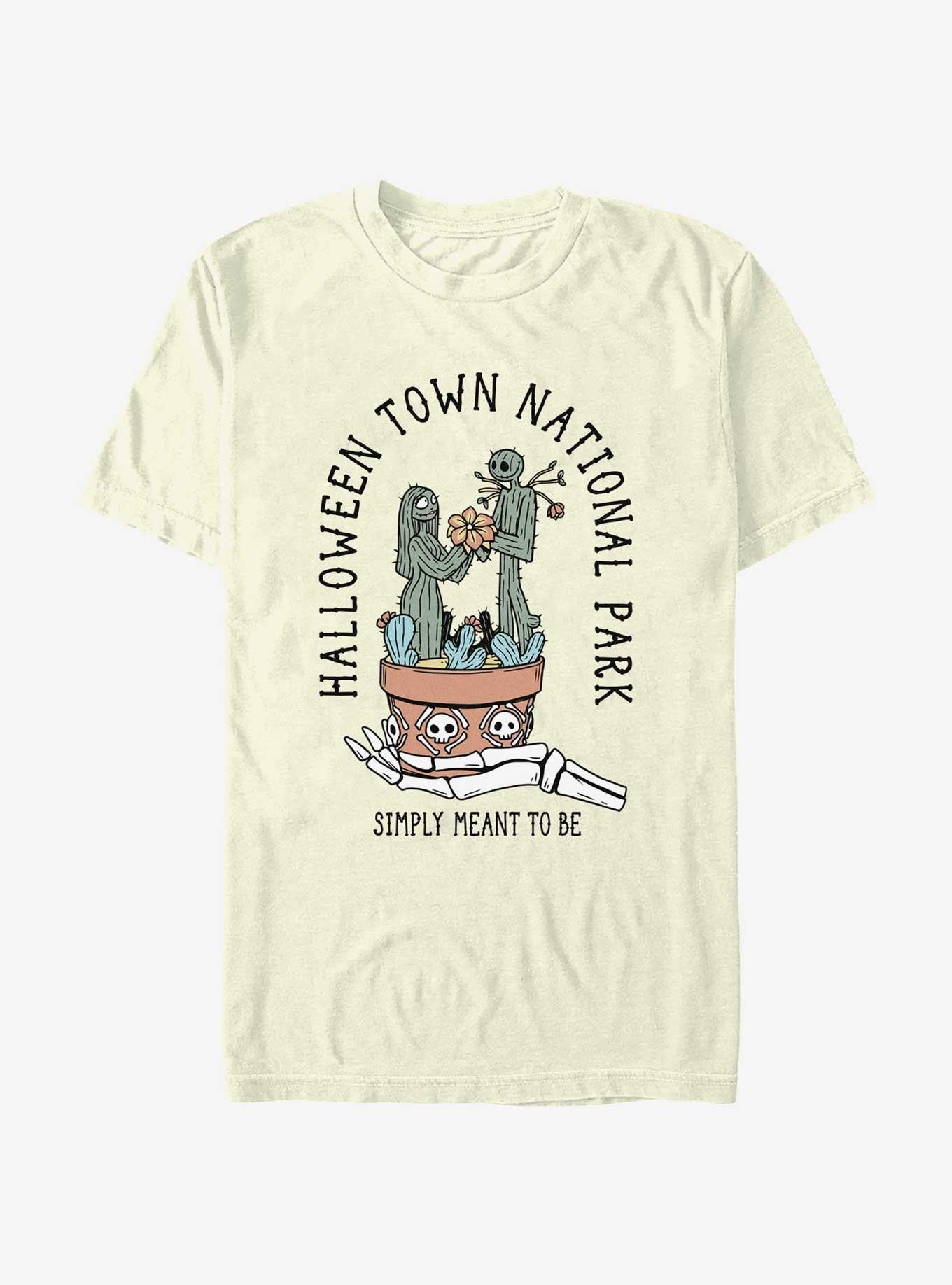 Disney The Nightmare Before Christmas Cactus Jack And Sally T-shirt | Trendy Graphic Tee | Casual Unisex T-shirt