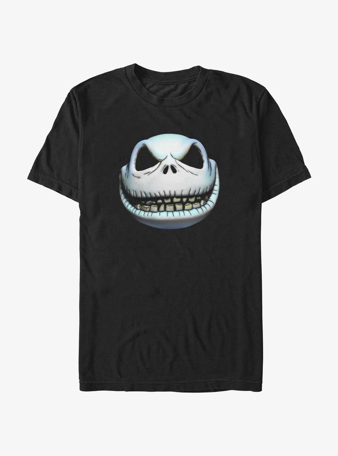 Disney The Nightmare Before Christmas Jack Creepy Grin T-shirt | Trendy Graphic Tee | Casual Unisex T-shirt