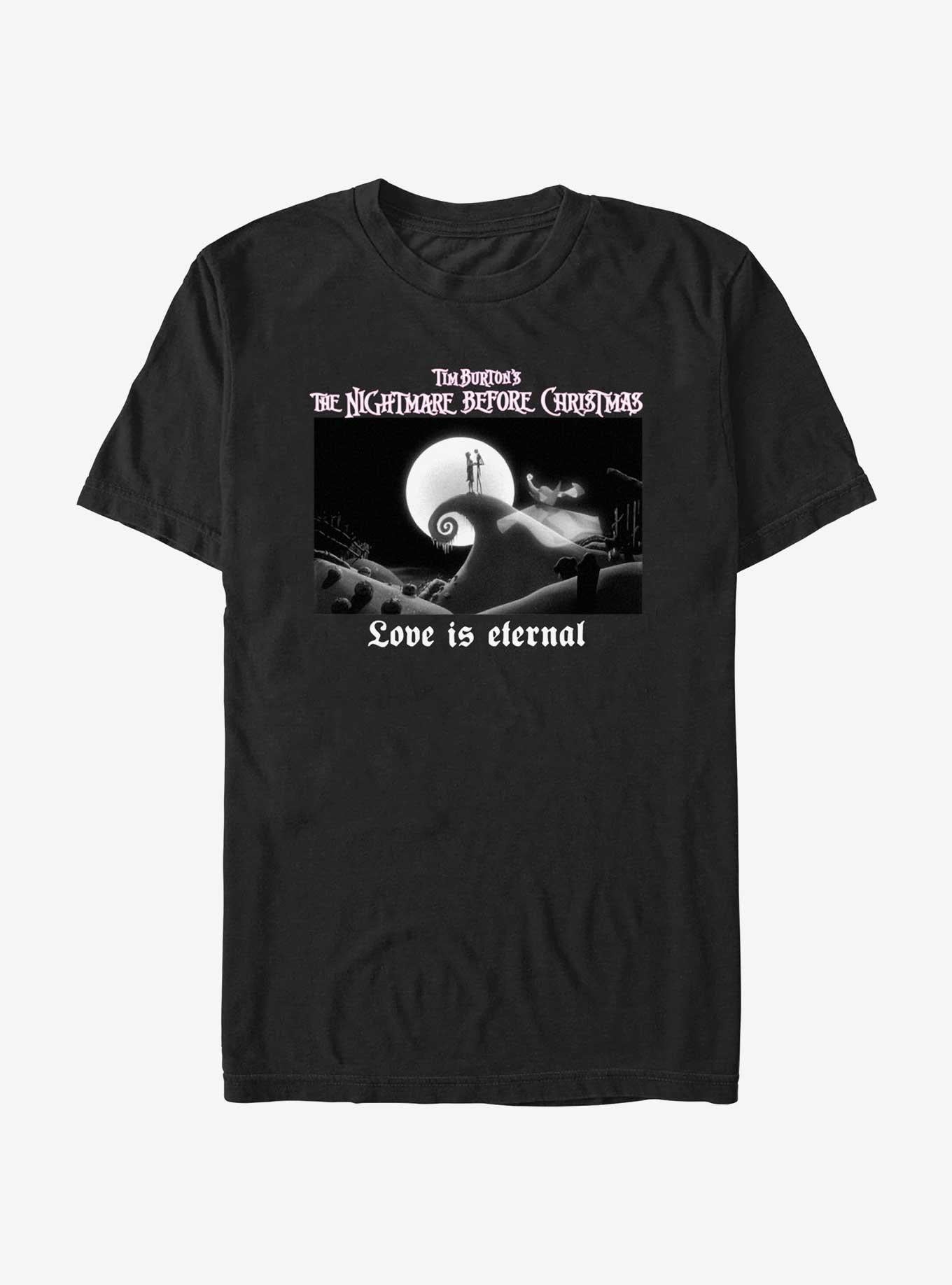 Disney The Nightmare Before Christmas Love Is Eternal Scene T-Shirt T-Shirt | Trending Design | Top Pick For Fans