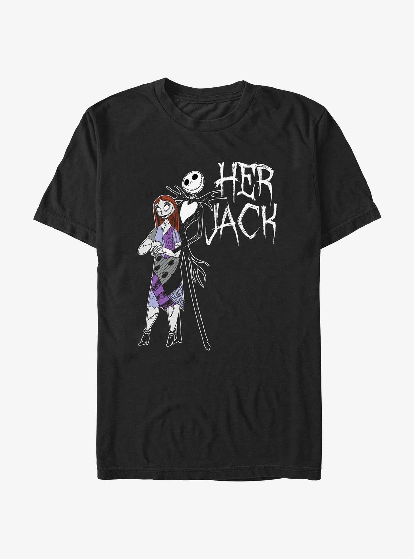 The Nightmare Before Christmas Her Jack T-shirt | Trendy Graphic Tee | Casual Unisex T-shirt