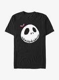 Disney The Nightmare Before Christmas Jack Skull Bat T-Shirt T-Shirt | Vintage Graphic Vibe | Great Gift Idea