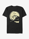 Disney The Nightmare Before Christmas Jack On Oogie Boogie Hill T-shirt | Trendy Graphic Tee | Casual Unisex T-shirt