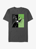 Disney The Nightmare Before Christmas Oogie Boogie Split T-shirt | Trendy Graphic Tee | Casual Unisex T-shirt