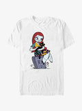 Disney The Nightmare Before Christmas Sally And Black Cat T-shirt | Trendy Graphic Tee | Casual Unisex T-shirt