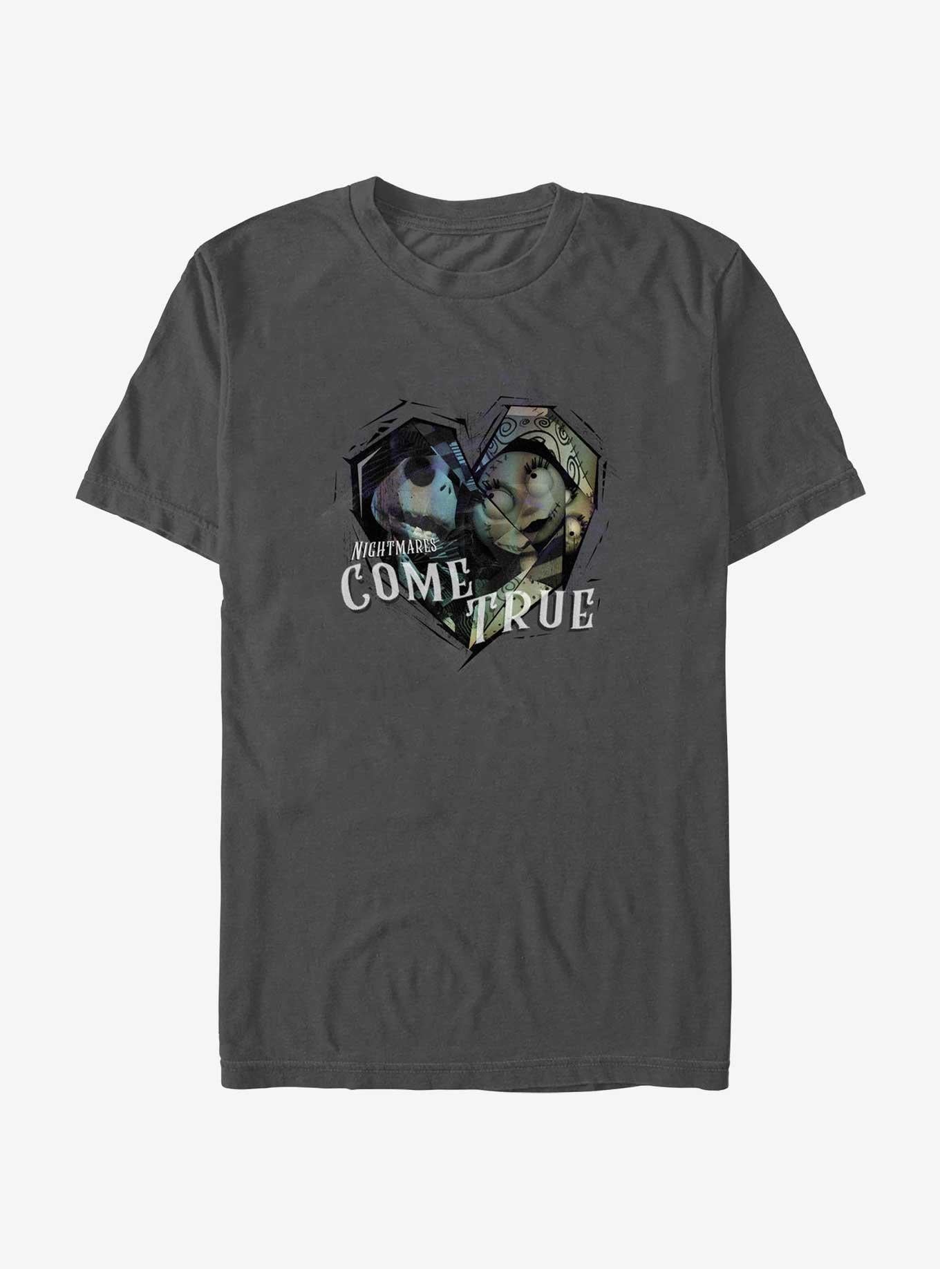 Disney The Nightmare Before Christmas Jack and Sally Nightmares Come True T-Shirt T-Shirt | Viral Style | High Demand Item