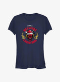 Stranger Things Have A Hellfire Christmas Girls T-Shirt T-Shirt | Premium Graphic | Must-Have Style