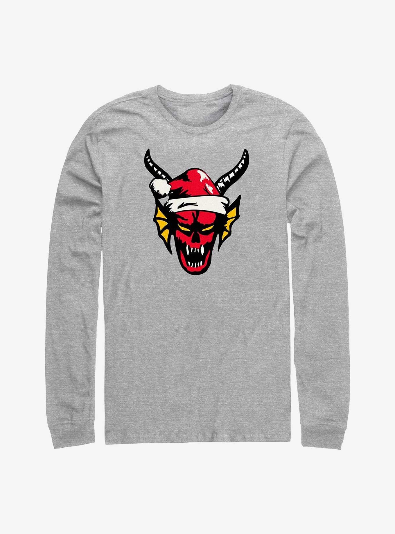 Stranger Things Hellfire Christmas Club Long-Sleeve T-Shirt