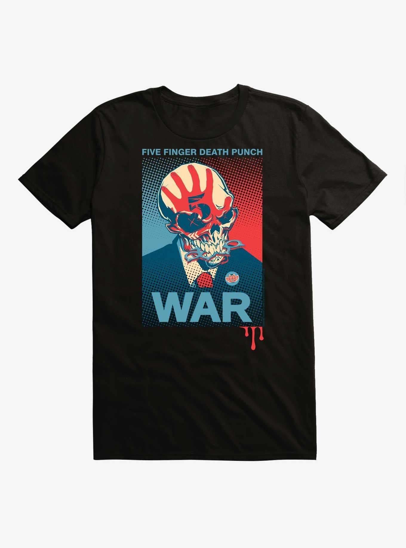 Fiver Finger Death Punch Knucklehead War Poster T-Shirt | Premium Unisex T-Shirt, Trending Graphic Tee