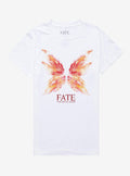 Fate The Winx Saga Fire Fairy Wings Boyfriend Fit Girls T-Shirt T-Shirt | Exclusive Art Design | Must-Have Style