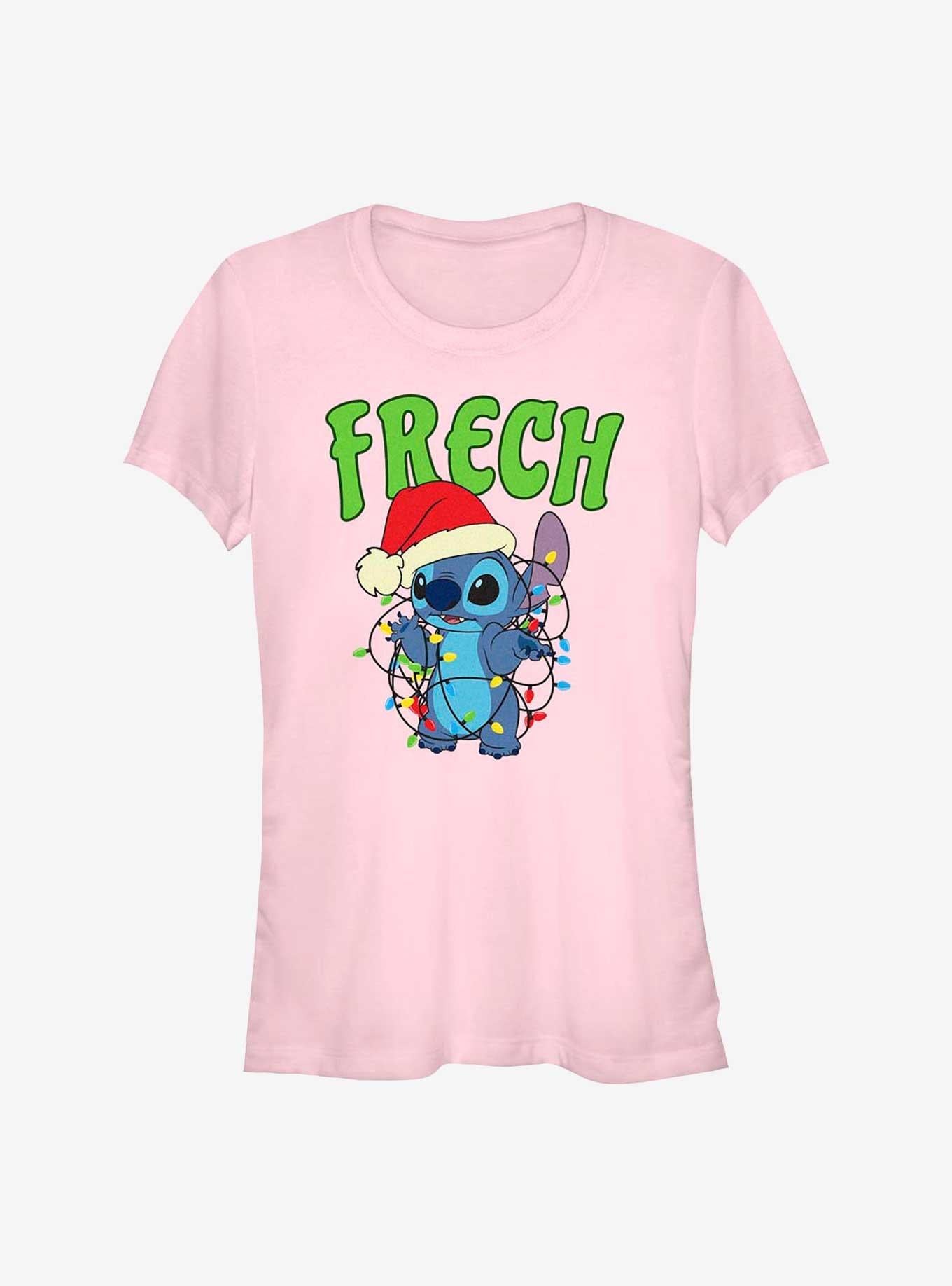 Disney Lilo Stitch Frech Naughty in German Girls T-Shirt T-Shirt | High-Quality Print | Trending Now