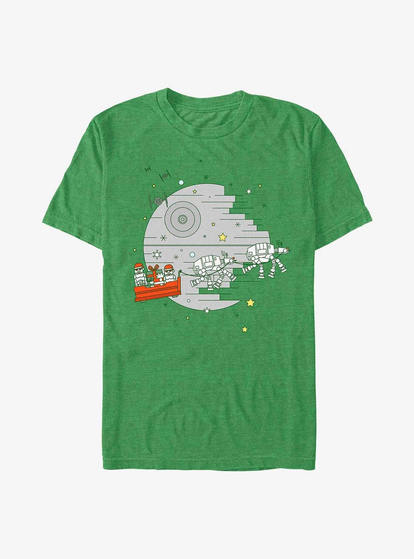Star Wars Christmas Death Star T-Shirt T-Shirt | Viral Style | Trending Now
