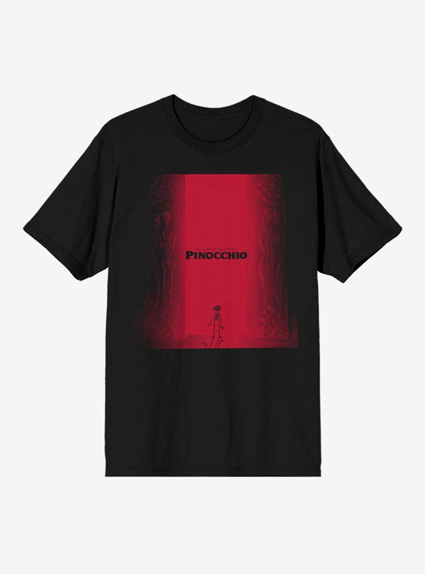 Pinocchio Red Poster TShirt Graphic Tee | Graphic Tee | Unisex Shirt | Top Trending Fashion