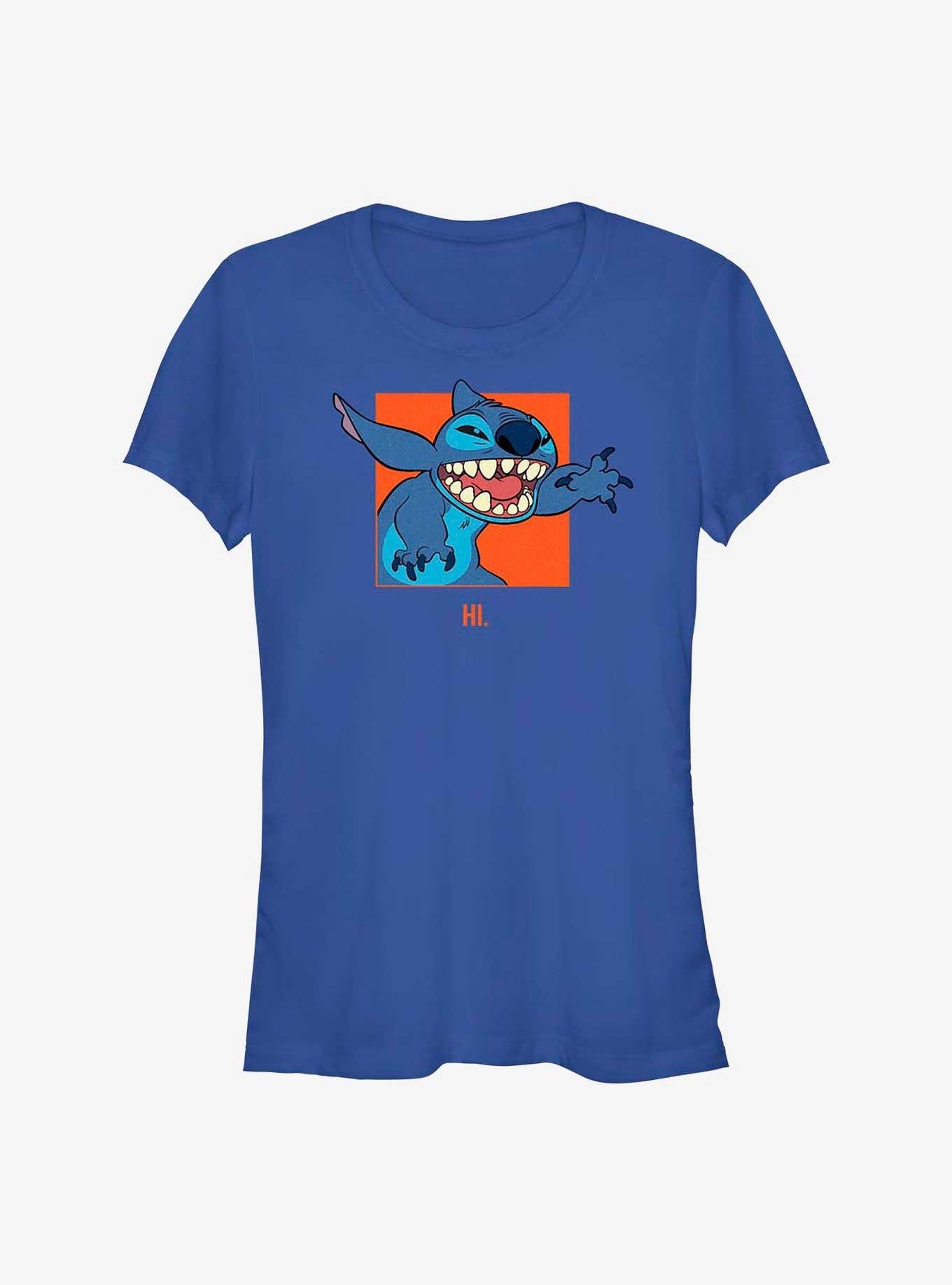 Disney Lilo Stitch Awkward Hi Girls T-Shirt T-Shirt | Fan Favorite Style | Top Pick For Fans