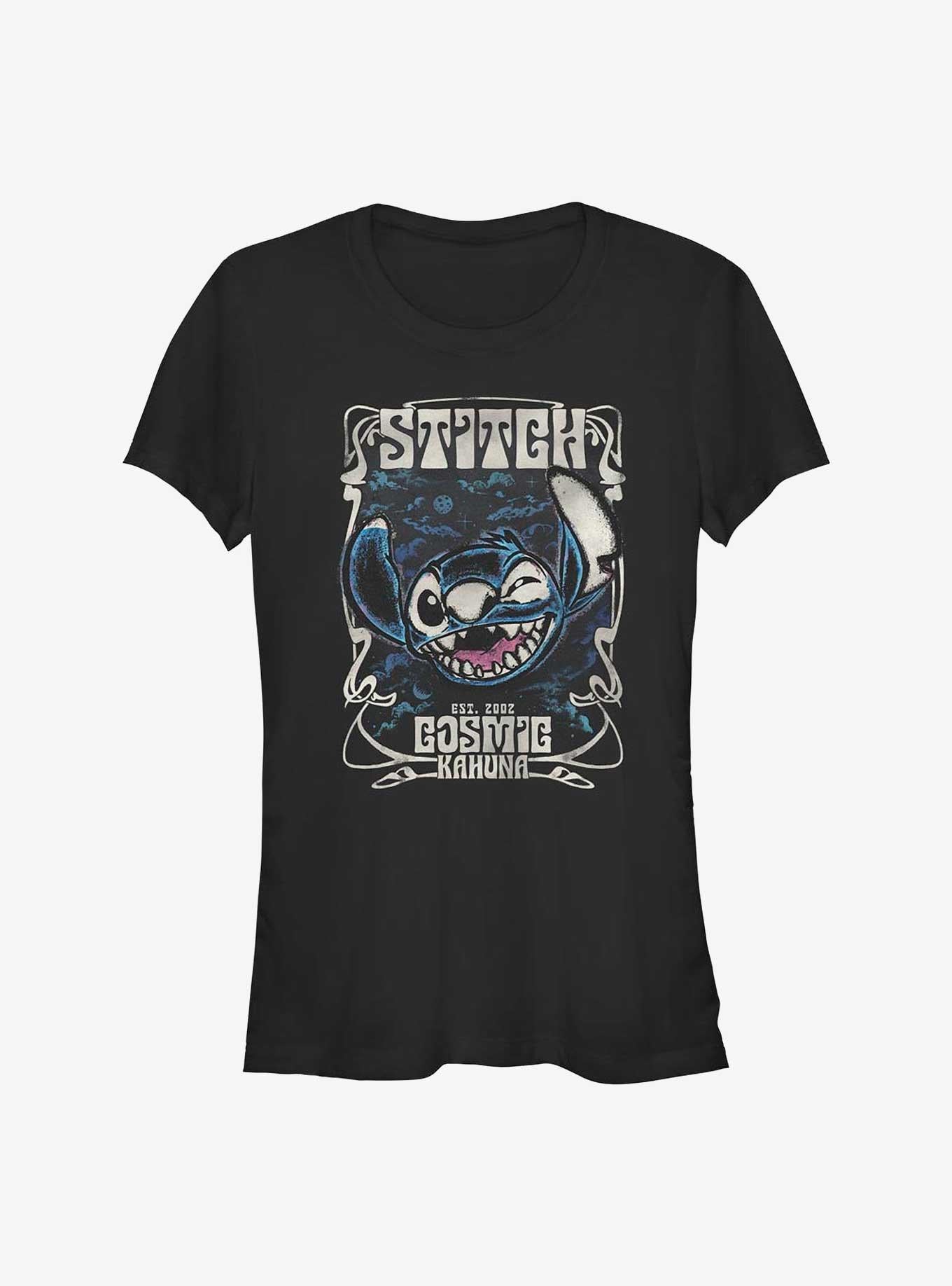 Disney Lilo Stitch Cosmic Kahuna Girls T-Shirt T-Shirt | Bold Graphic Edition | Trending Now