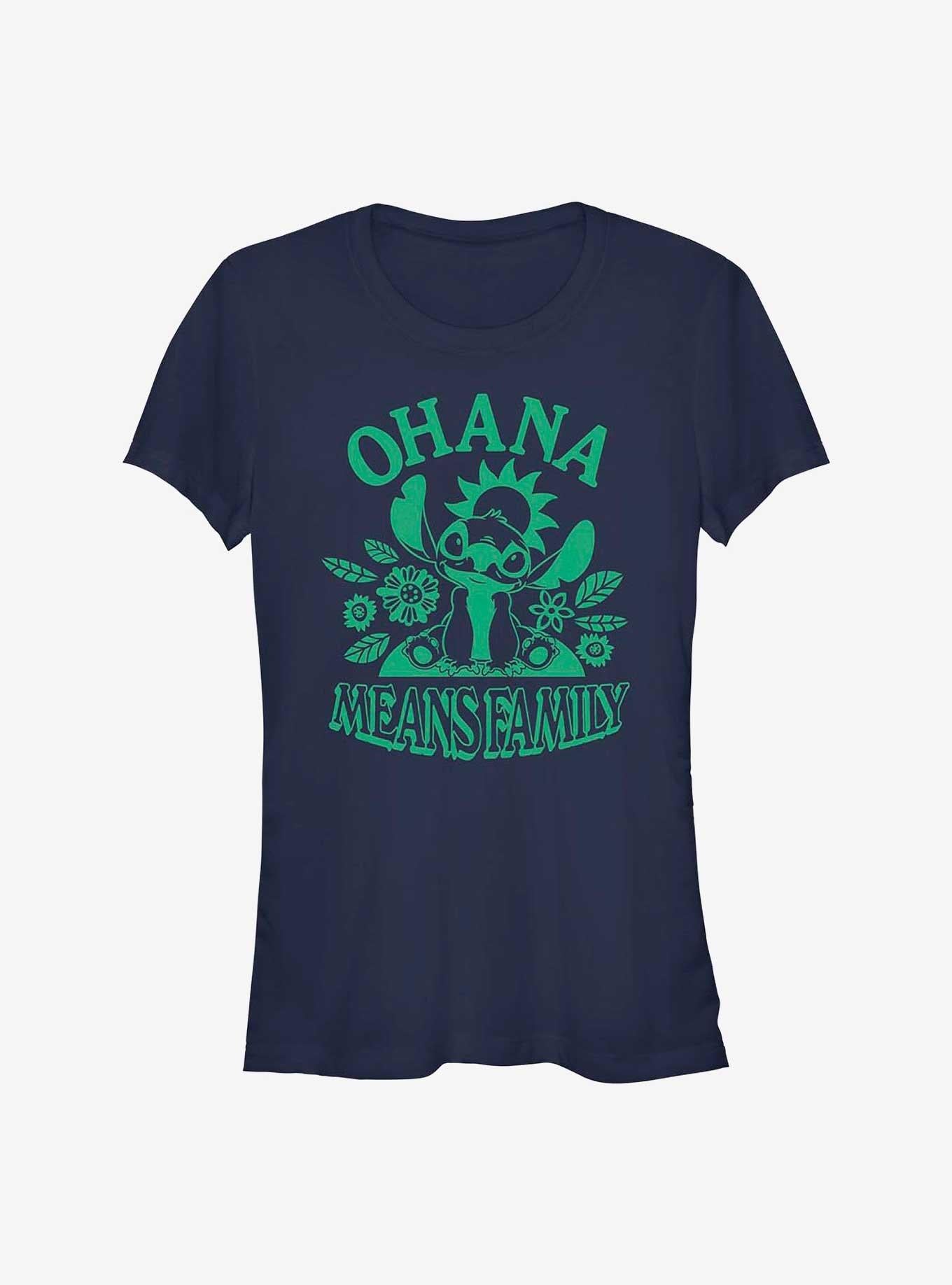 Disney Lilo Stitch Ohana Girls T-Shirt T-Shirt | Bold Graphic Edition | Great Gift Idea