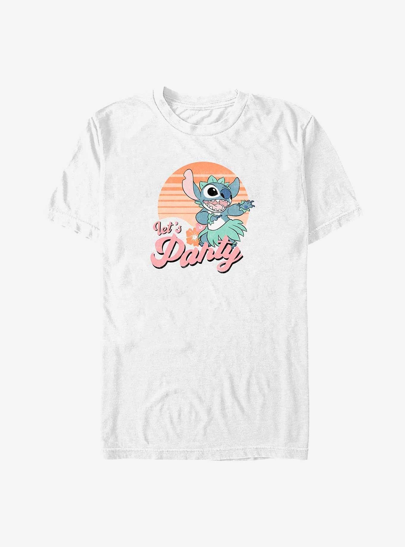 Disney Lilo Stitch Let's Party T-Shirt T-Shirt | Bold Graphic Edition | Must-Have Style