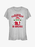 Star Wars The Mandalorian Grogu For Christmas Girls T-Shirt T-Shirt | Trending Design | Perfect For Daily Wear