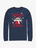 Star Wars The Mandalorian Grogu For Christmas Long-Sleeve T-Shirt T-Shirt | Exclusive Edition | Must-Have Style