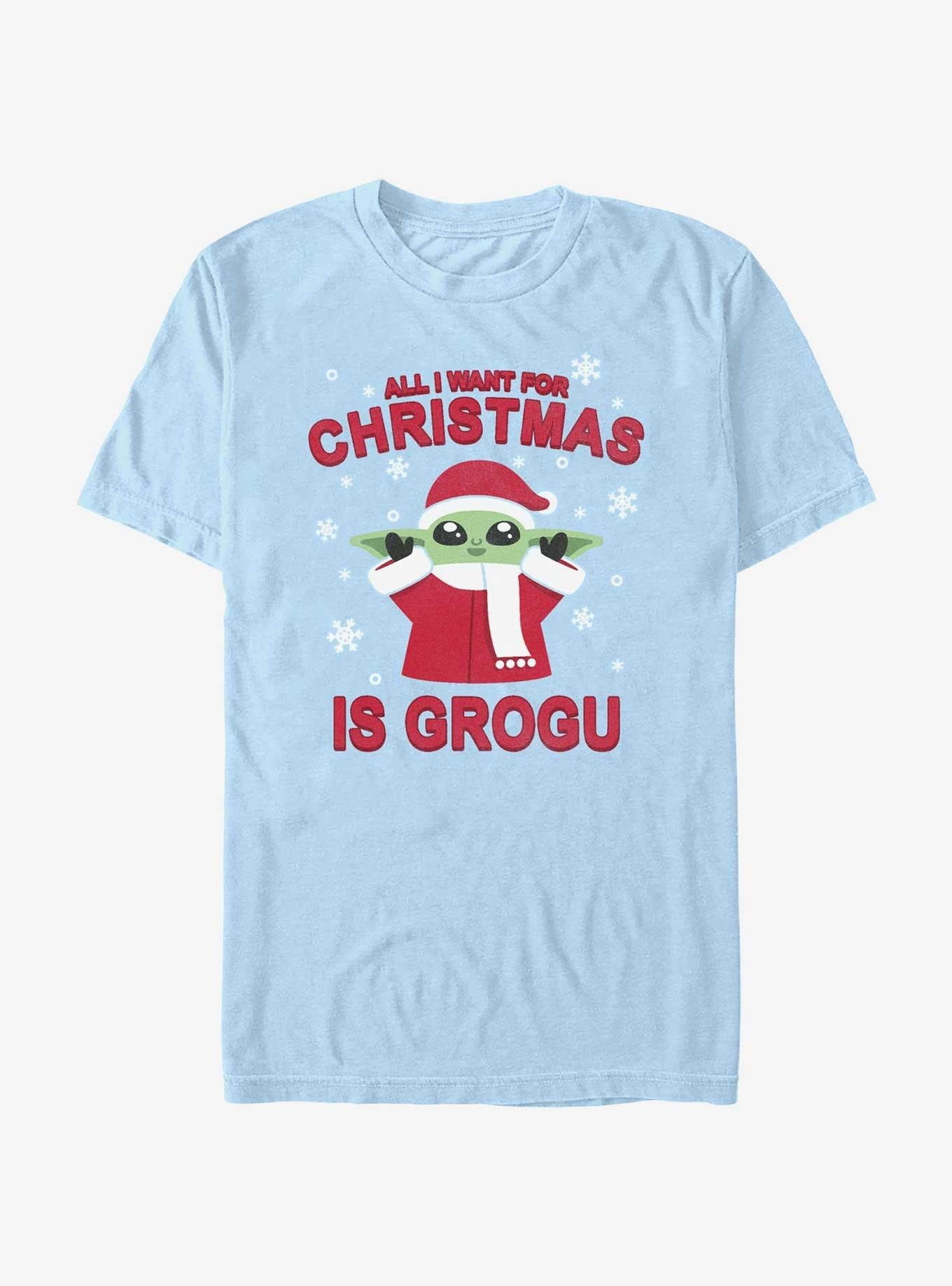 Star Wars The Mandalorian Grogu For Christmas T-Shirt