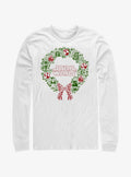 Star Wars Christmas Wreath Icon Fill Long-Sleeve T-Shirt T-Shirt | Best-Selling Artwork | Top Pick For Fans