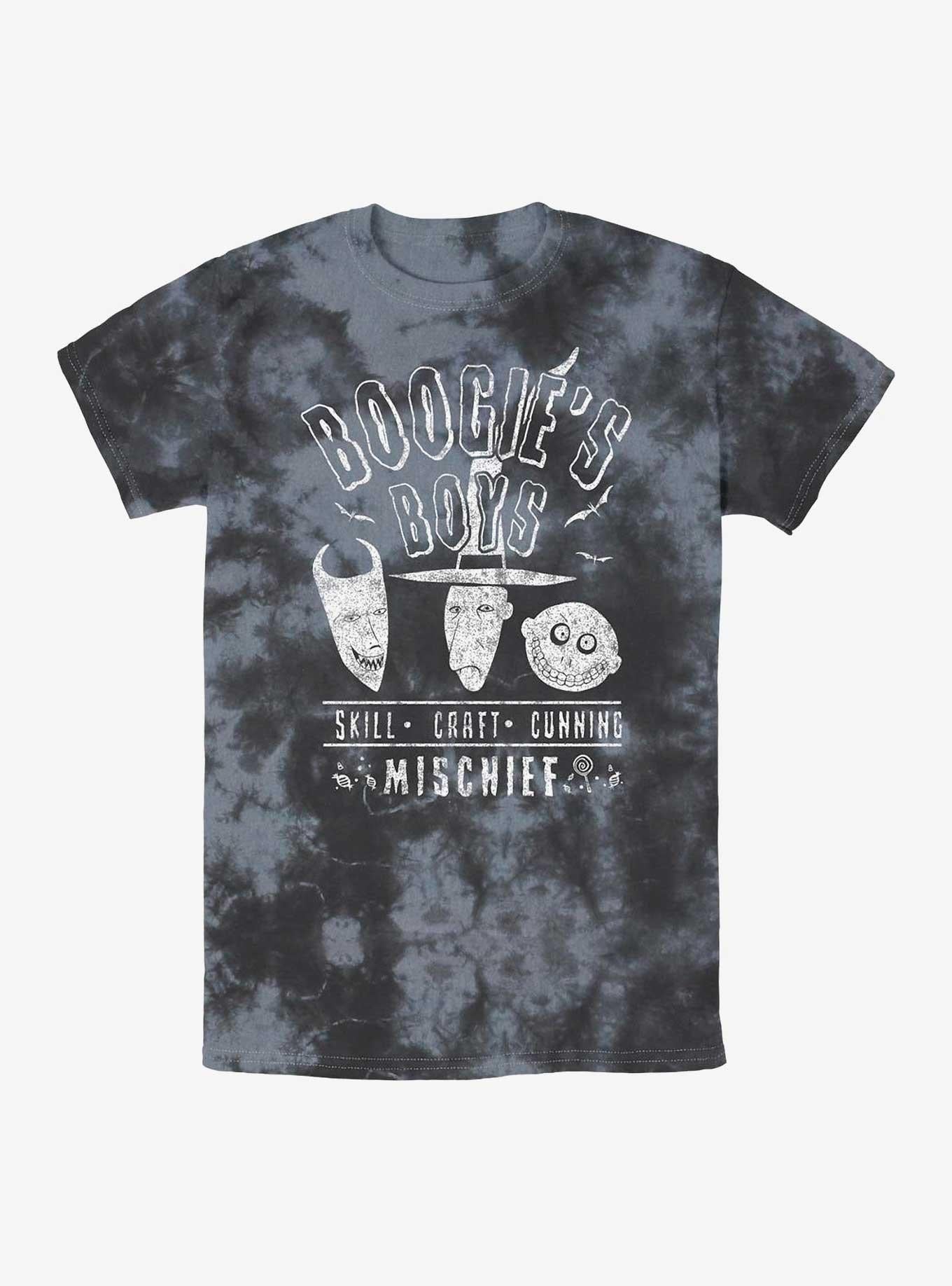 The Nightmare Before Christmas Boogie's Boys Tie-Dye T-Shirt T-Shirt | Best-Selling Artwork | Top Pick For Fans