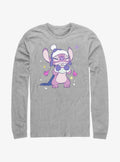 Disney Lilo Stitch Cozy Angel Hot Cocoa Long-Sleeve T-Shirt T-Shirt | Viral Style | Trending Now