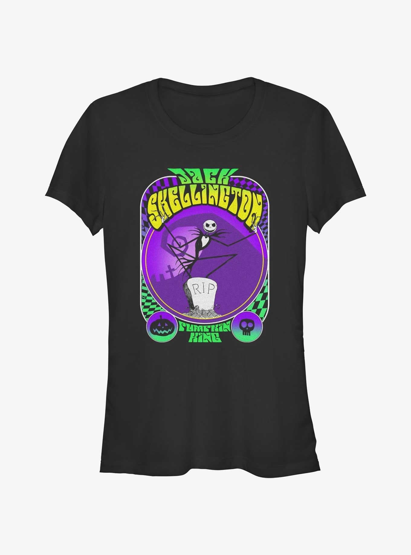 Disney The Nightmare Before Christmas Jack Skellington Gig Girls T-Shirt T-Shirt | Best-Selling Artwork | Trending Now