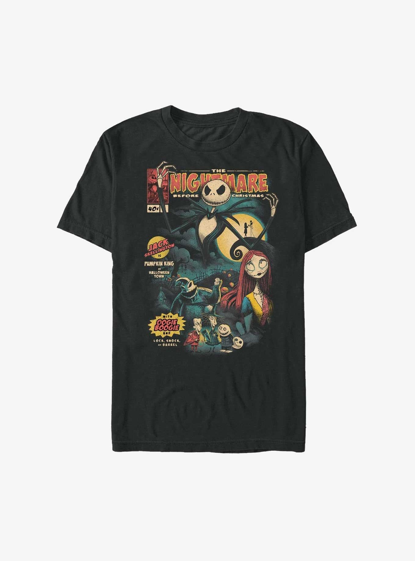 The Nightmare Before Christmas Comic Cover T-Shirt T-Shirt | Streetwear Vibe | Trending Now
