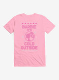 Barbie It's Cold Outside Ugly Christmas Pattern T-shirt | Trendy Graphic Tee | Casual Unisex T-shirt