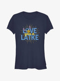 Disney Lilo Stitch Hanukkah Love You A Latke Girls T-Shirt T-Shirt | Premium Graphic | Must-Have Style