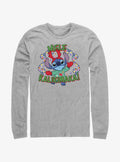Disney Lilo Stitch Mele Kalikimaka Merry Christmas in Hawaiian Long-Sleeve T-Shirt T-Shirt | Trending Streetwear Style | Must-Have Style