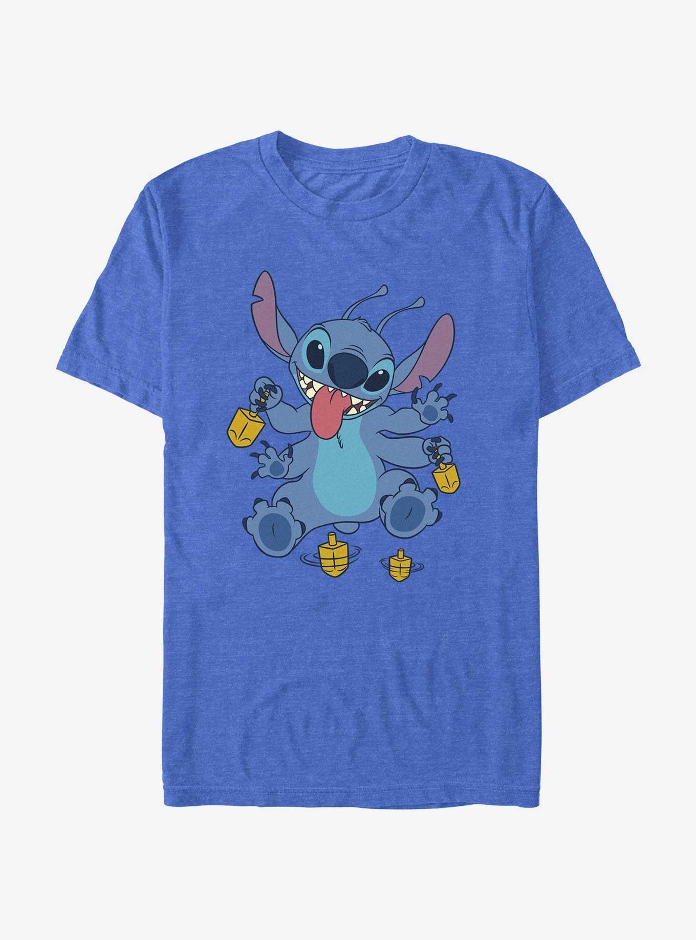 Disney Lilo Stitch Hanukkah Spinning Dreidels T-Shirt T-Shirt | Best-Selling Design | Must-Have Style