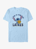 Disney Lilo Stitch Did It For Hanukkah Latkes T-Shirt T-Shirt | High-Quality Print | Top Pick For Fans