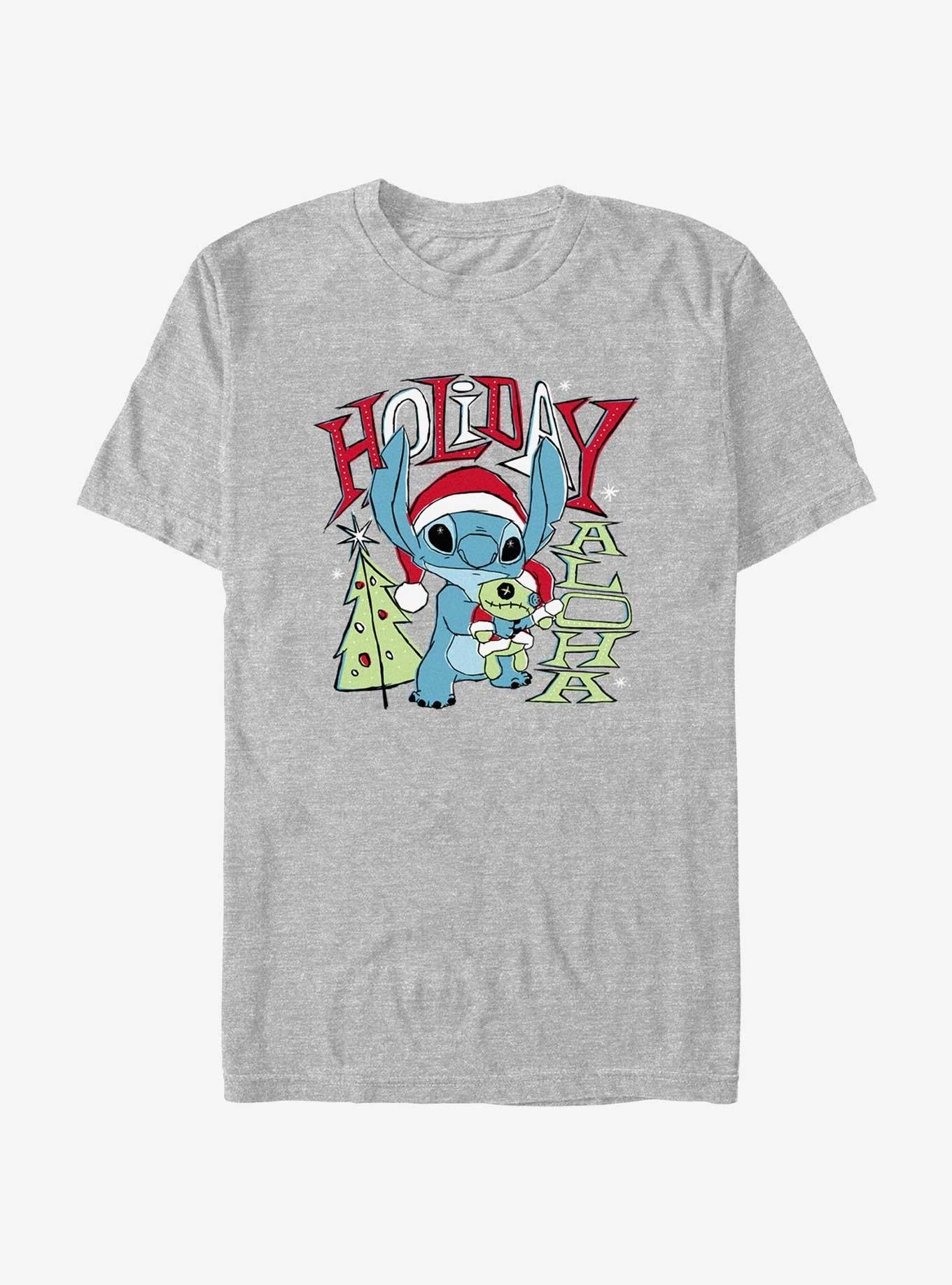 Disney Lilo Stitch Holiday Aloha T-Shirt T-Shirt | Vintage Graphic Vibe | High Demand Item