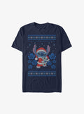 Disney Lilo Stitch Santa Stitch and Scrump Ugly Christmas Extra Soft T-Shirt T-Shirt | Premium Graphic | Great Gift Idea