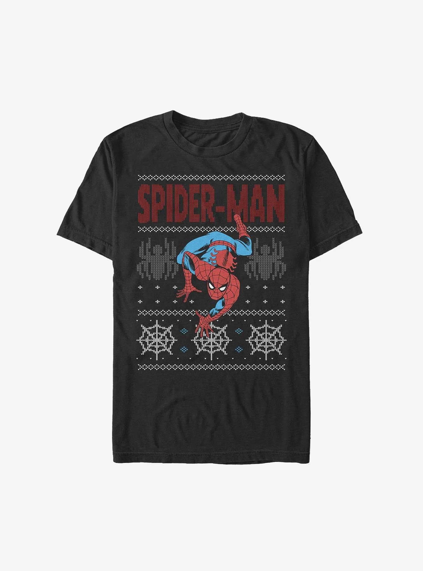 Marvel Spider-Man Ugly Christmas Extra Soft T-Shirt T-Shirt | Best-Selling Artwork | Must-Have Style