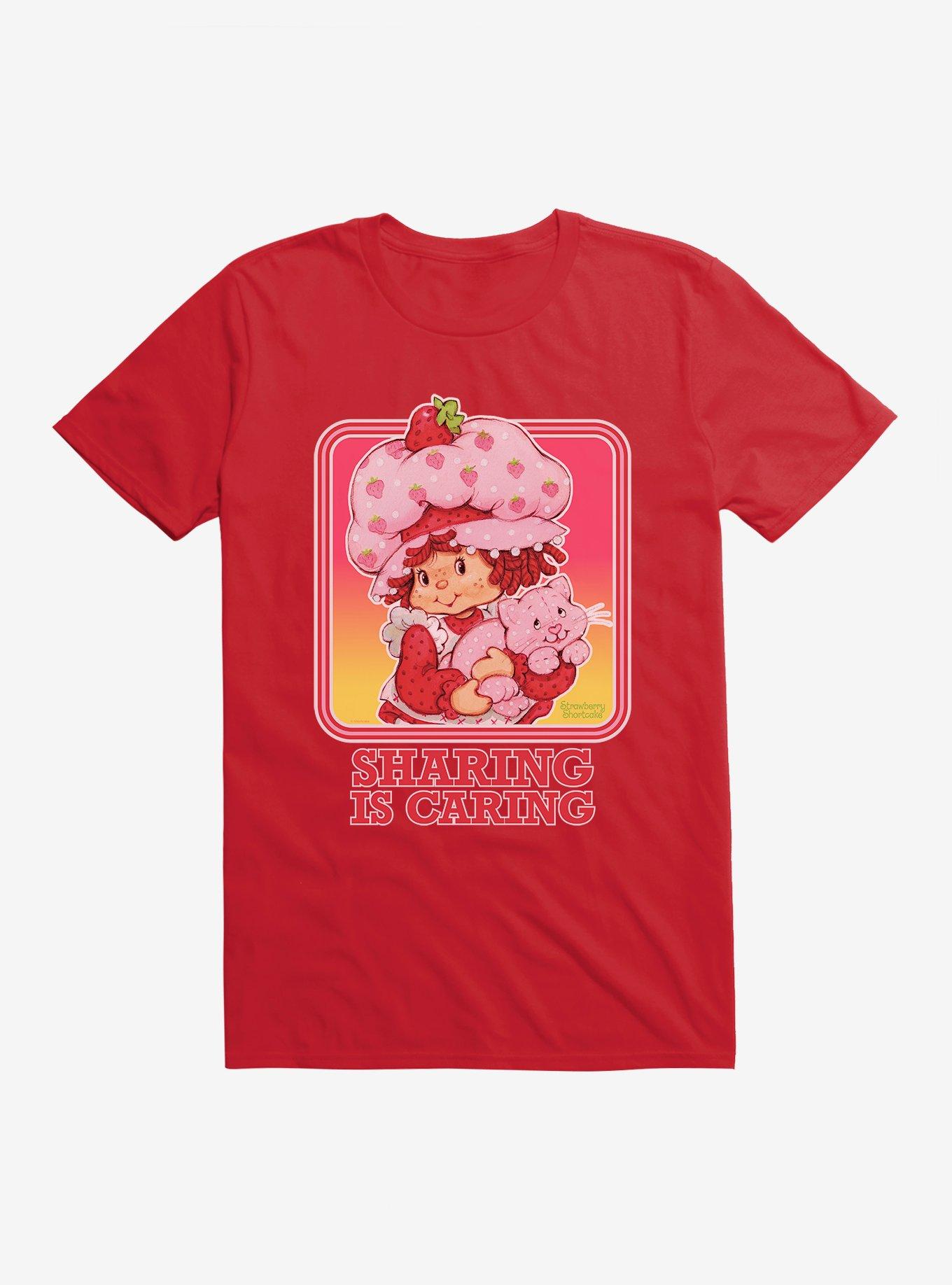 Strawberry Shortcake Vintage Sharing Is Caring T-Shirt T-Shirt | Exclusive Edition | Top Pick For Fans