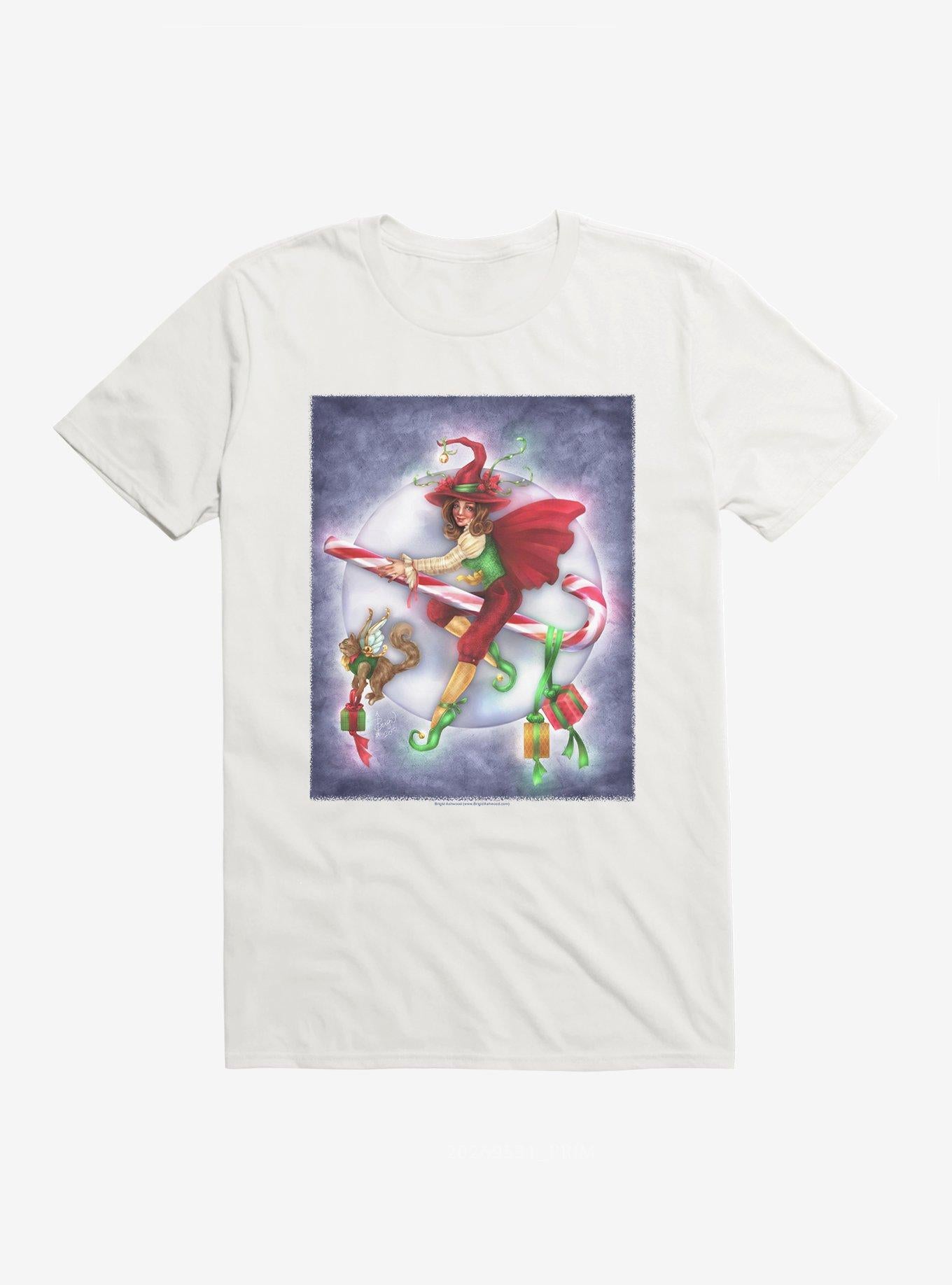 Christmas Witch T-Shirt by Brigid Ashwood T-Shirt | High-Quality Print | Perfect For Daily Wear